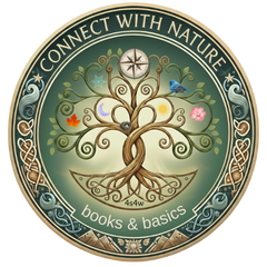 Connect with Nature books and basics for living well gift store logo