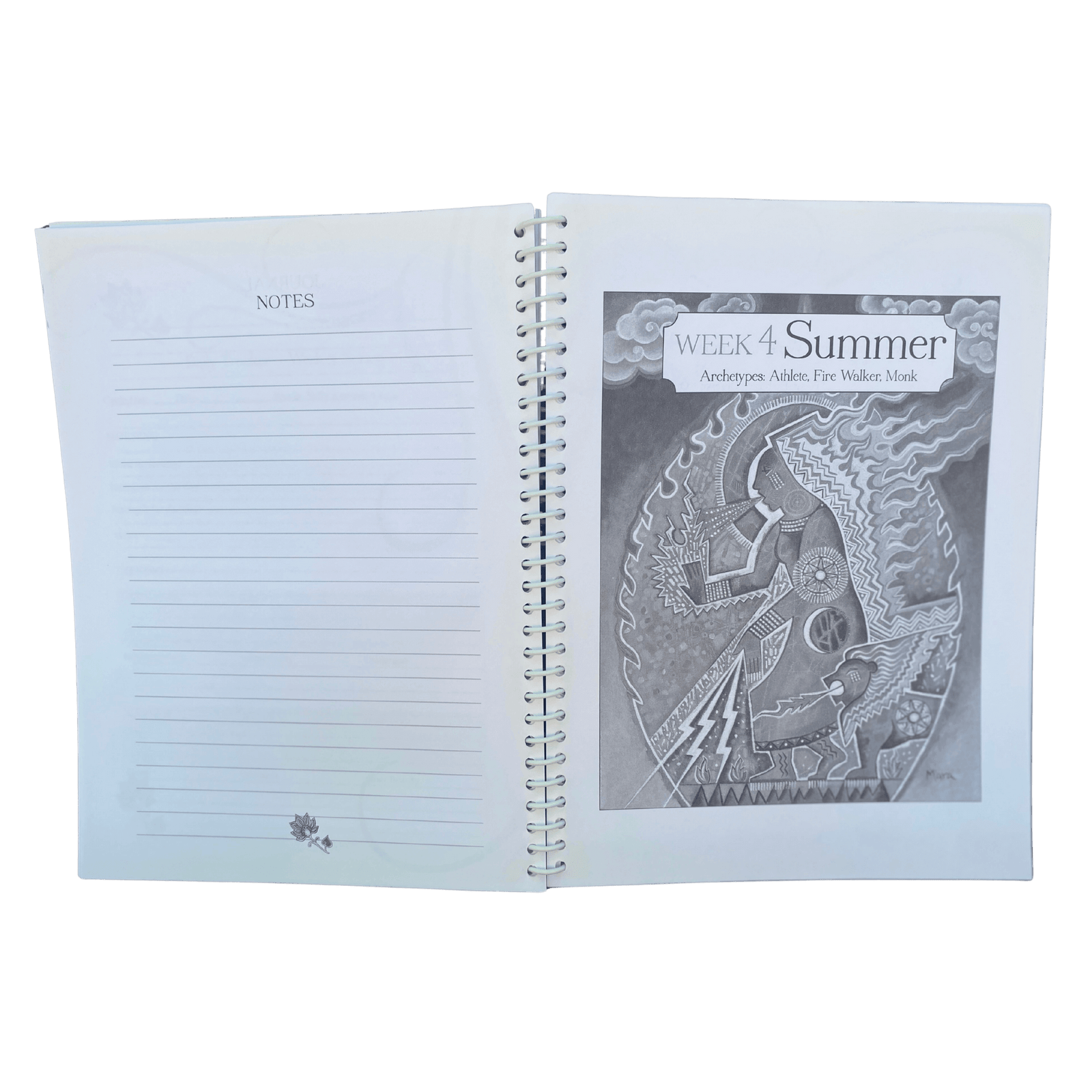 4 Seasons in 4 Weeks (4s4w) Daily Tracker and Journal